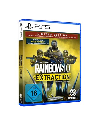 Tom Clancy's Rainbow Six Extraction Limited Edition Game Playstation 5 PS5 NEU
