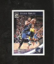 sylvia fowles  2019 panini wnba optic,lsu,ncaa minnesota lynx