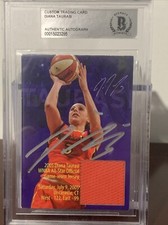 2005 WNBA All Star Game Used Jersey Diana Taurasi Auto Beckett Authenticated