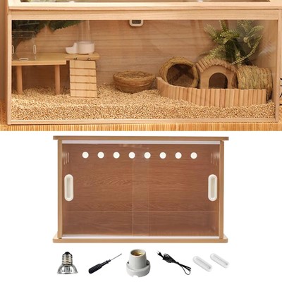 Kükenbrüter Holz Hamster Lebensraum zum Klettern Rutin Hühner Versteck