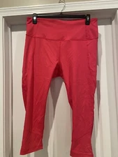 Active Life Bright Pink Leggings Size XXL