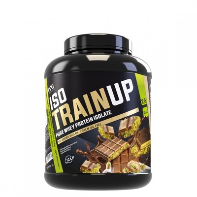 MUSCLE CLINIC  ISO TRAINUP 750g 93,5% PREMIUM ISOLATE - 25 Portionen + BONUS