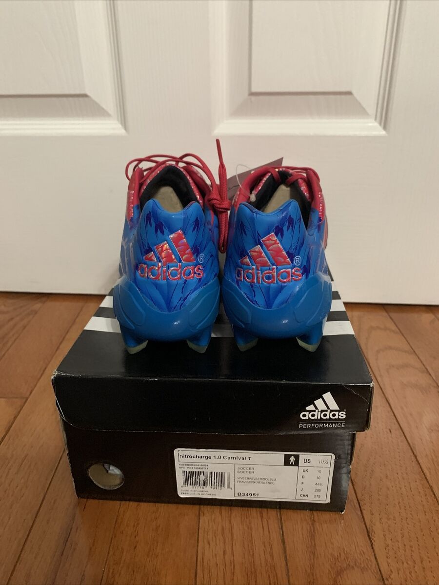 ADIDAS NITROCHARGE 1.0 CARNAVAL TRX FG SZ 10.5 US B34951 ADIDAS NITROCHARGE 1.0 CARNAVAL TRX FG SZ 10.5 US B34951