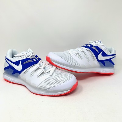 red white blue tennis shoes