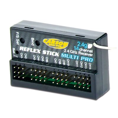 Carson Reflex Stick 14 Kanal Empfänger 2,4 GHz für Zusatzfunktionen