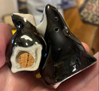 Vintage 1950's Hagen-Renaker Skunk Mom & Baby Miniature Salt & Pepper Shakers — photo 2