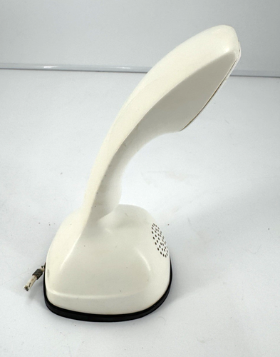 Vintage Ericofon Cobra Rotary Phone White North Electric Mid Century Modern - Picture 1 of 4