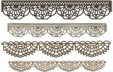 Sizzix Thinlits Dies By Tim Holtz 4/Pkg-Crochet