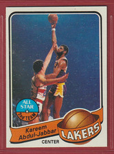 1979-80 Topps #10 Kareem Abdul-Jabbar AS - Los Angeles Lakers - 455🔥🏀🔥