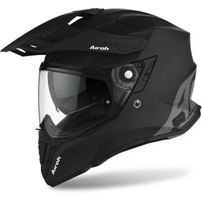 Airoh Commander Adventure Helm schwarz matt - Dalbellomoto