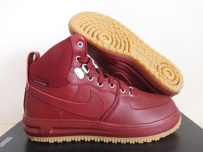 Nike Lunar Force 1 Sneakerboot GS Team Red-Team Red Sz 5.5Y Rare! [706803-600]