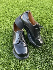 Vintage Dr. Martens Made in England Chunky Oxford Y2K 90s UK 4 Leather US 6