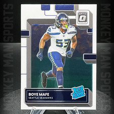 2022 Optic Football - Boye Mafe Rated Rookie RC - #263 MINT