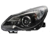 Scheinwerfer Links FÜR Opel Corsa D 2011-2014 Mit Dynamischem Kurvenlicht Valeo