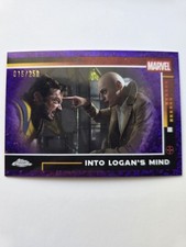 2025 Topps Chrome Deadpool Into Logan’s Mind Purple Refractor 015/250 #88