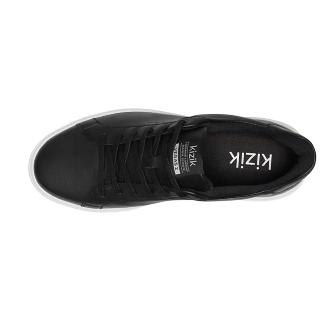 Kizik Vegas 2 Black/White Hands-Free Slip in Slip On Shoes Mens sizes 9-13 image 3
