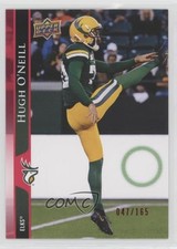 2021 Upper Deck CFL Red 47/165 Hugh O'Neill #40 y0i