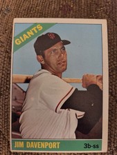 1966 Topps Jim Davenport #176 