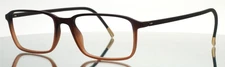 SILHOUETTE frame only SPX2912 6430 Brown Fade Mens Eyeglasses 53-17-140 B:35