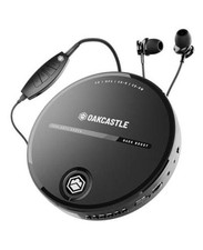 Personal CD Player - Portable Music Player with Included In-Line Control