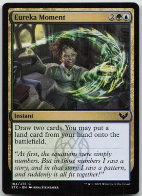 Eureka Moment #184 Common Strixhaven: School of Mages Magic: The Gathering LP