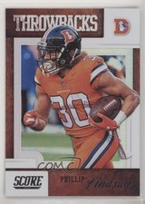 2019 Score Throwbacks Phillip Lindsay #T-18 0p6