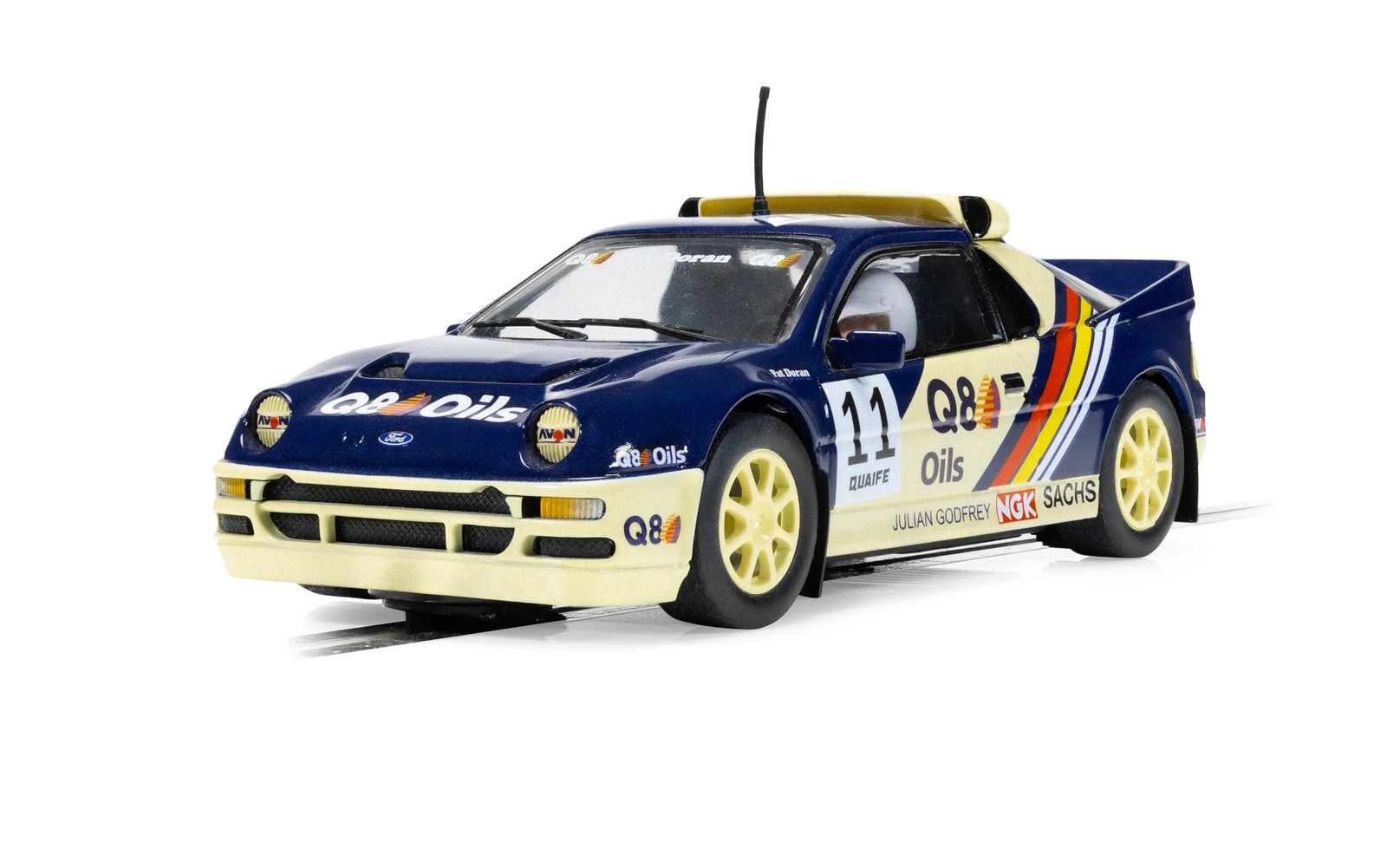 Scalextric C4667 Ford Rs200 Pat Doran 1:32 Slot Car - Image 6