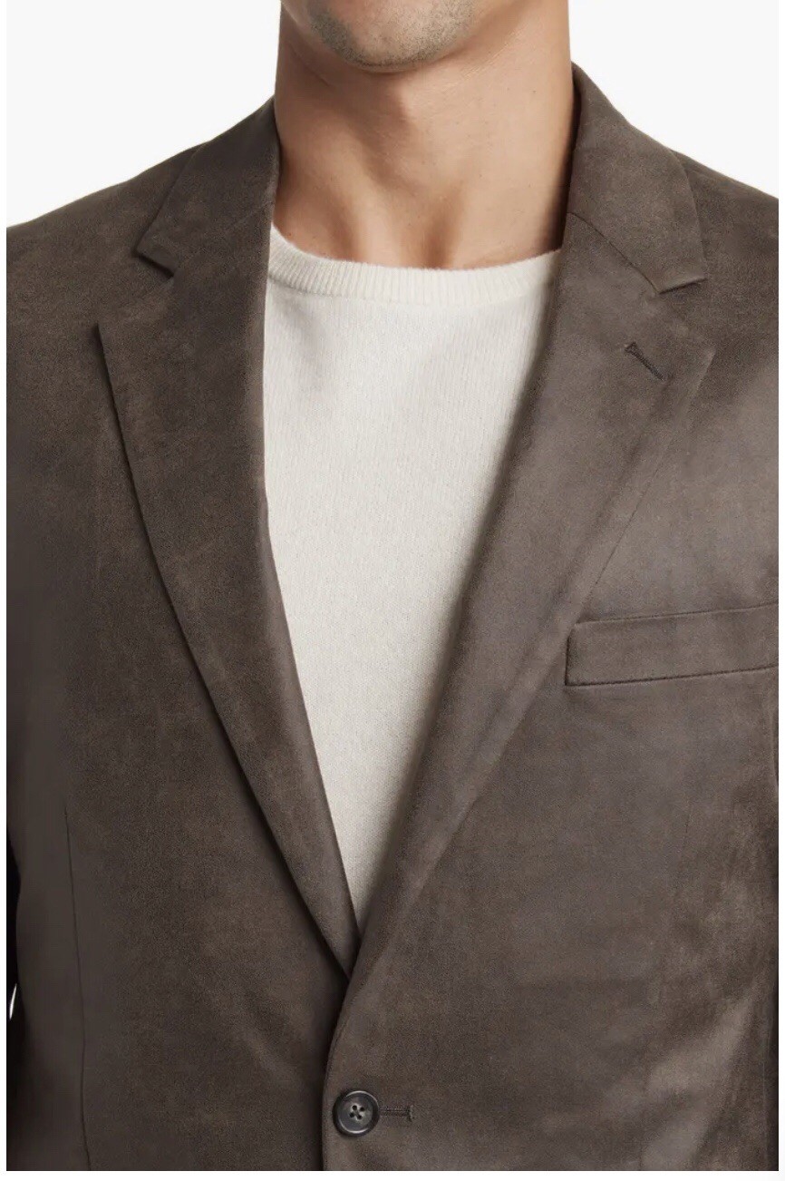 Daniel Hechter Paris Men’s Style 286230 Norris Faux Suede Sport Coat Size 40R image 7