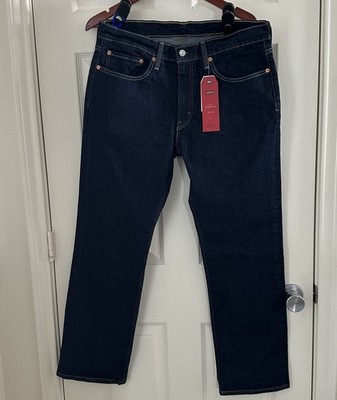 NWT Levi's Jeans 514 Straight Stretch 5 Pocket Red Tab dark wash Men's Jeans new