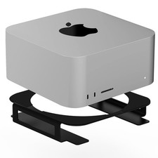 Aluminum Desktop Mount Stand for Mac Studio, Mac mini M2, M1 - Improved Cooli...