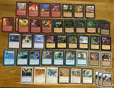 Magic the Gathering -45 vintage set aus verschiedenen Editionen