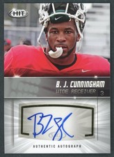 2012 SAGE HIT - B.J. Cunningham - Silver Auto #A93 Michigan State Spartans