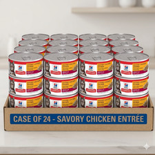 Hill's Science Diet Adult 5.5 oz Chicken Entree Wet Cat Food Case of 24 Cans