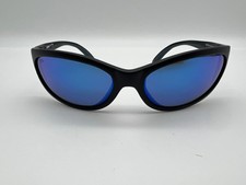 NEW Costa Del Mar FATHOM Polarized Sunglasses Black / Blue Mirror Glass 580G
