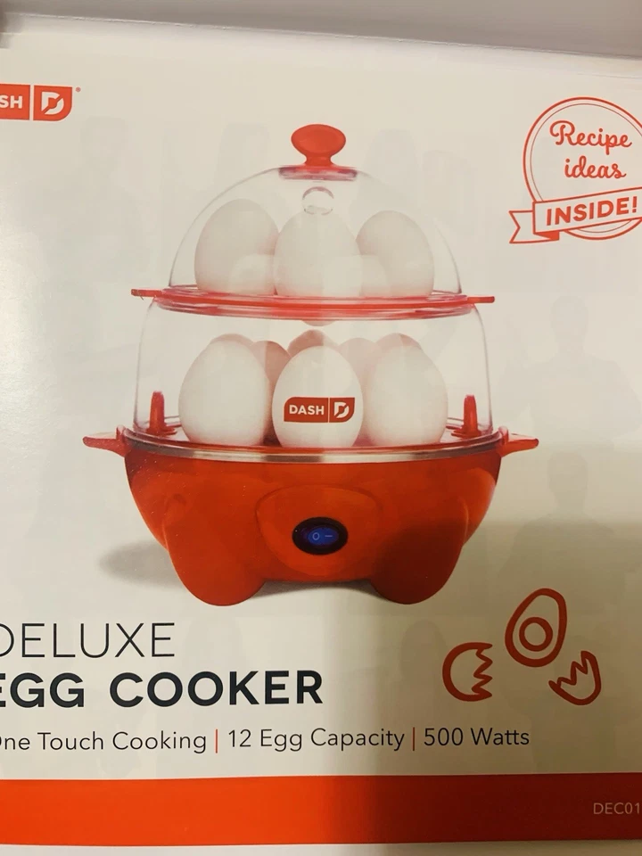 Dash Deluxe DEC012WH 12 Eggs Rapid Cooker - White - Image 4 of 4