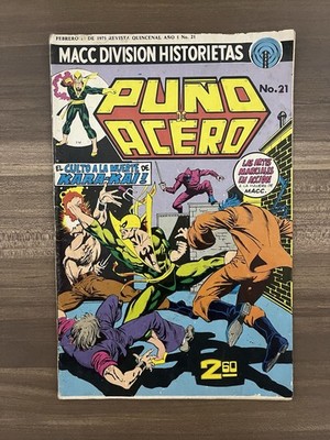Marvel Premiere #19 (Puno Acero #21) Macc Division Spanish 1st Colleen Wing HTF