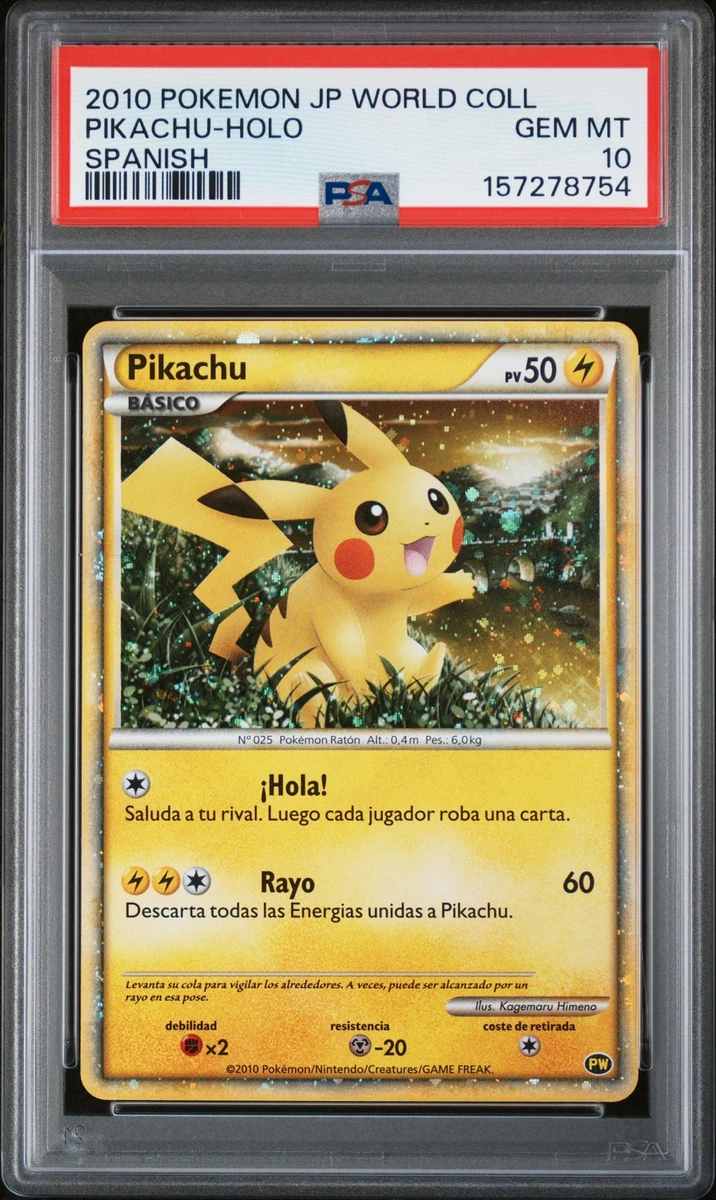 Pikachu Pokémon TCG Individual Collectible Card Game Cards in
