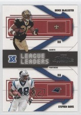 2004 Playoff Prestige League Leaders Stephen Davis Deuce McAllister #LL-8 0e3