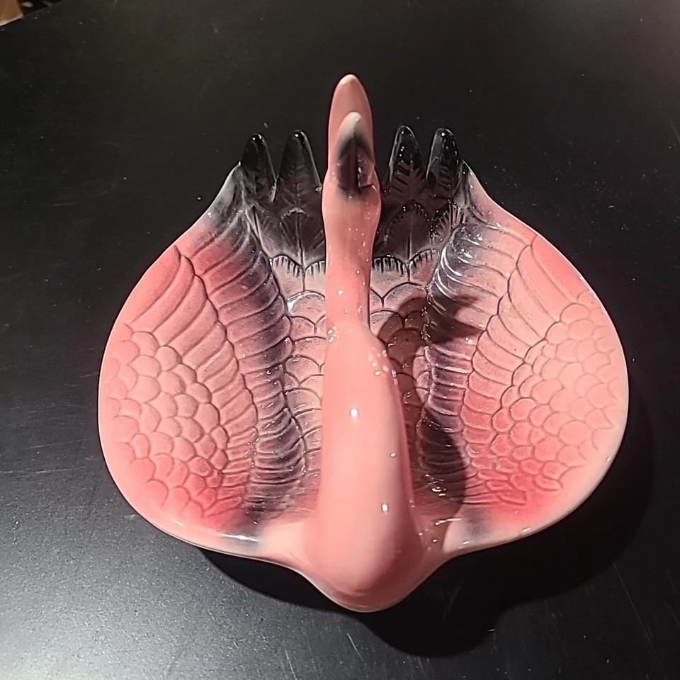 BANDEJA BARATIJA FLAMENCO ROSA CERÁMICA CERÁMICA ARTE MCM ZARZAPARRILLA #973 CENICERO Foto 2 de 4