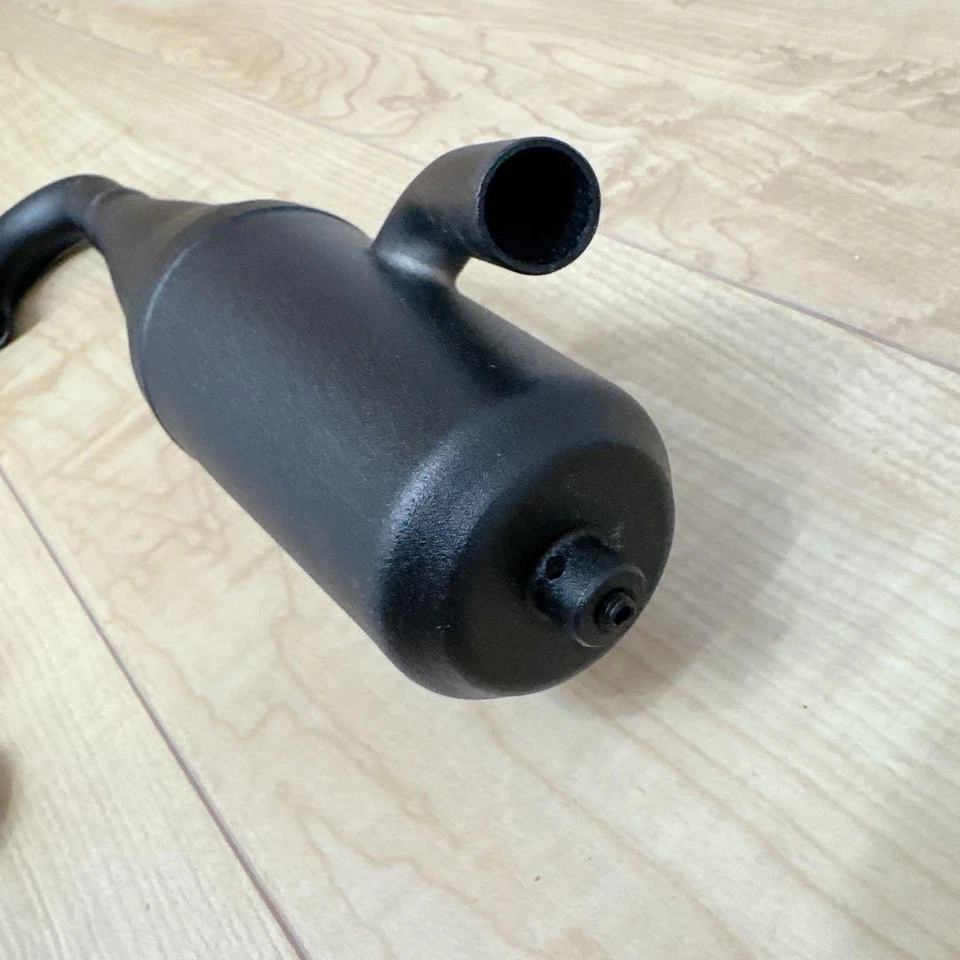 Silenciador de coche de radiocontrol (cámara) escape motor nitro pieza rendimiento actualización Foto 4 de 4