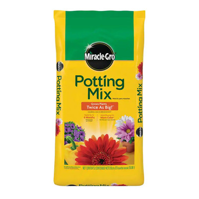 Potting Soil Mix 50 qt. For Container Plants, Flowers, Vegetables, Shrubs, Feeds