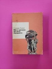Bib9 Libro Miti e speranze del terzo dopoguerra Giuseppe Scanni  X21 Ewpasca