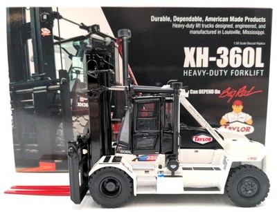 Weiss Brothers 033-W 1:50 Taylor XH-360L Heavy Duty Forklift - White