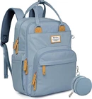 Diaper Bag Backpack-Multifunction Baby Travel Bag with Changing Pad - Insulated