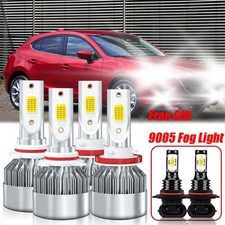 For Mazda 3 2010-2012 Led Headlight Hilo Beam Fog Light Combo Bulbs 6x 6000k For Mazda 3 2010-2012 Led Headlight Hilo Beam Fog Light Combo Bulbs 6x 6000k