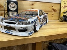 Yokomo Nomuken Skyline R34 ER34 Drift Body with LED Unit Set