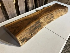 Figured Thick Walnut Slab/Figured Live Edge Walnut Bench/Live Edge Coffee Table