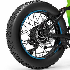 Kit d'autocollants jantes vélo Fat Bike VTT 20-26-29'' roues de montagne...