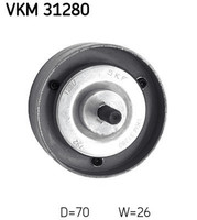 Umlenk FüHrungsrolle Keilrippenriemen Links FüR VW LT 28-46 II Kasten