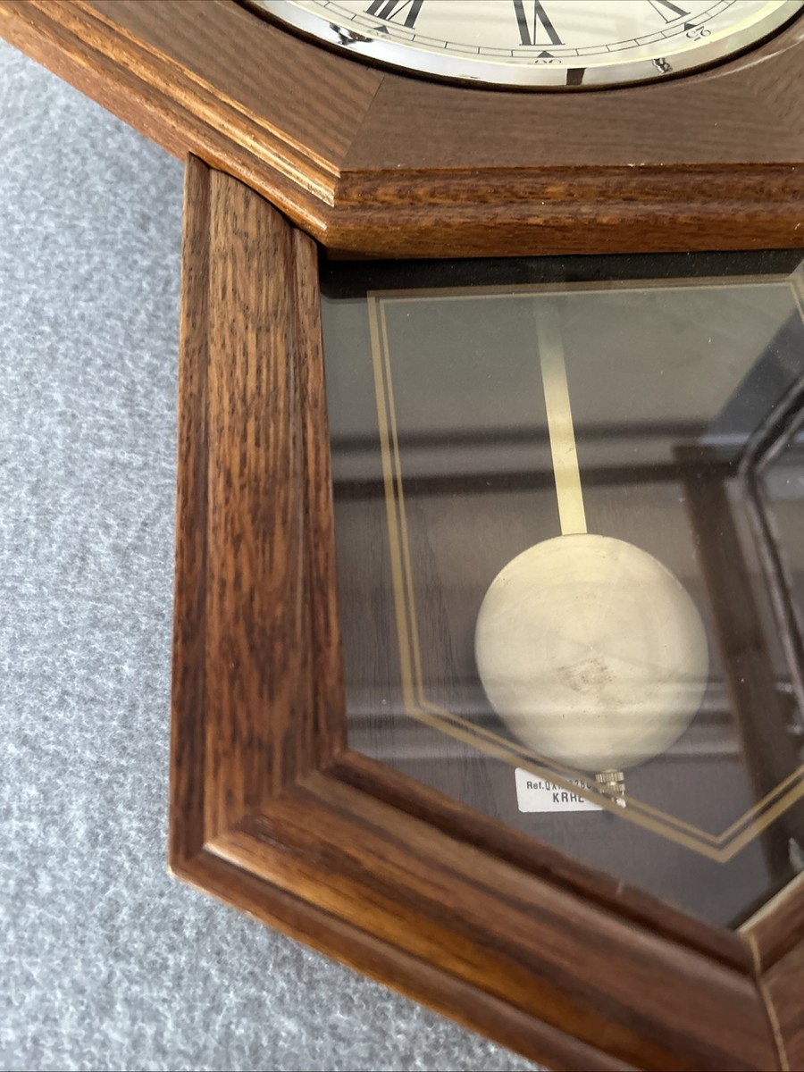 Seiko Westminster Whittington Quartz Wall Clock Wood Chime